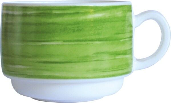 ARC_C3779_Gastronomie_Brush_Green_Stapeltasse_19cl