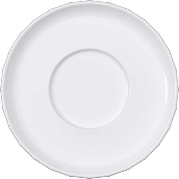 Bauscher Kombi-Untertasse rund 16cm EDGE