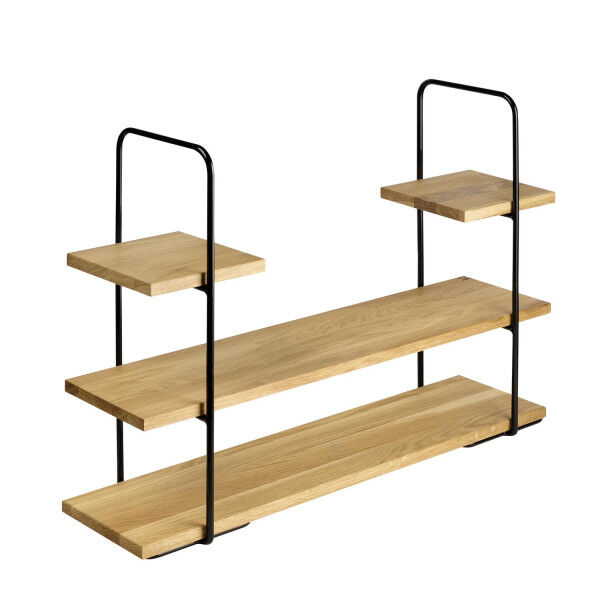 APS Buffetständer 23 x 19 cm, H: 59,5 cm Metall, PVC, schwarz