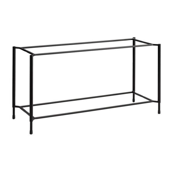 APS GN Buffetständer -VALO- 57 x 21 cm, H: 28,5 cm Metall, schwarz