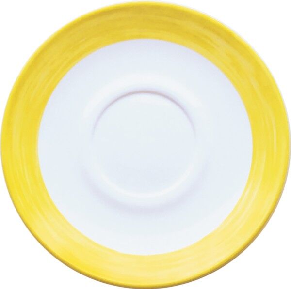ARC_C3784_Restaurant_Brush_Yellow_Untertasse_14cm