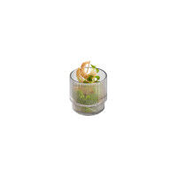 Vorschau: APS Trinkglas -THE GRID- , glas, 7,5 cm