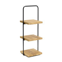Vorschau: APS Buffetständer 23 x 19 cm, H: 59,5 cm Metall, PVC, schwarz