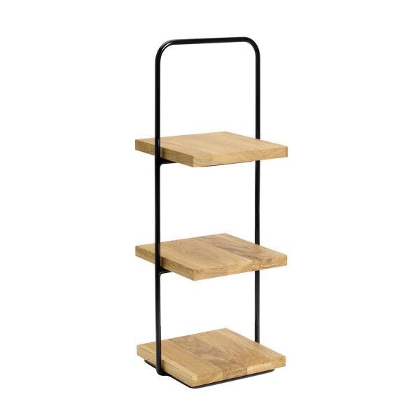APS Buffetständer 23 x 19 cm, H: 59,5 cm Metall, PVC, schwarz