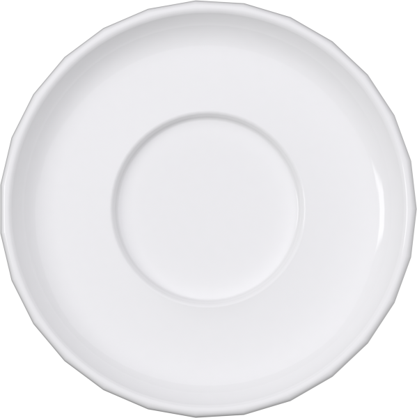 Bauscher Untertasse rund 13cm EDGE