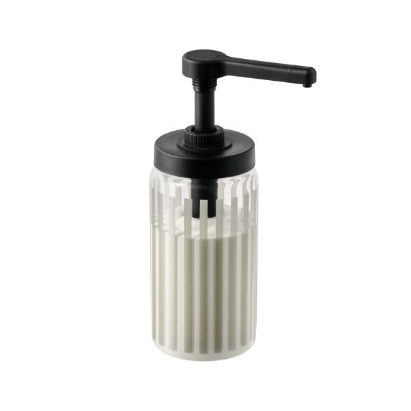APS Dosierspender -DISPENSA- Ø 10 cm, H: 27 cm Glas, Polypropylen