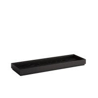 Vorschau: APS GN 2/4 Holzbox -VALO- 53 x 16,2 cm, H: 4,5 cm Eichenholz, schwarz