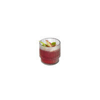 Vorschau: APS Trinkglas -THE GRID- , glas, 7,5 cm