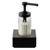 Vorschau: APS Dosierspender -DISPENSA- Ø 10 cm, H: 27 cm Glas, Polypropylen