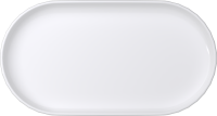 Vorschau: Bauscher Platte oval 32x17cm EDGE