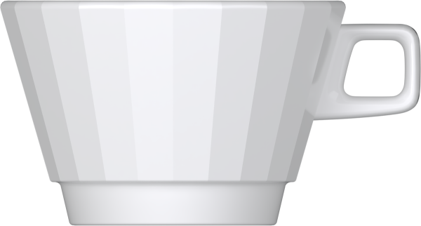 Bauscher Obertasse konisch 0.26l EDGE