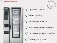 Vorschau: Rational Kombidämpfer iCombi Classic 20 x GN 1-1 Erdgas H