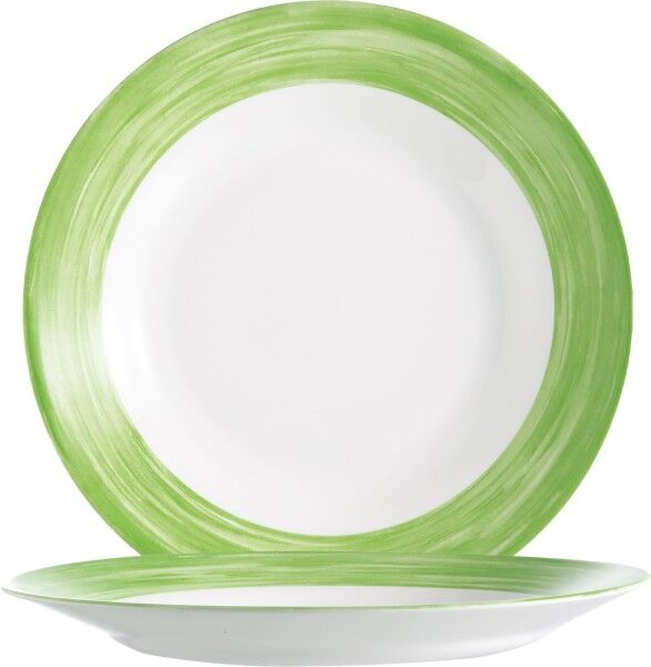 ARC_49142_Restaurant_Brush_Green_Teller_flach_19,5cm(1)