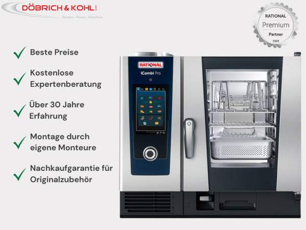 Rational Kombidämpfer iCombi Pro 6 x GN 1-1 Erdgas H