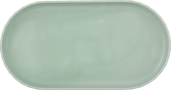 Bauscher Platte oval SEA 32x17cm EDGE