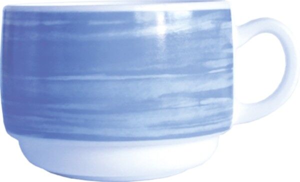 ARC_C3781_Gastronomie_Brush_Blue_Stapeltasse_19cl