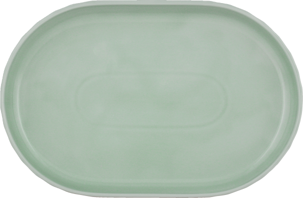 Bauscher Platte oval SEA 24x16cm EDGE