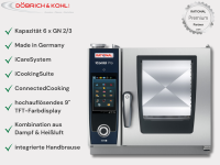 Vorschau: Rational Kombidämpfer iCombi Pro XS 6 x GN 2-3 Elektro